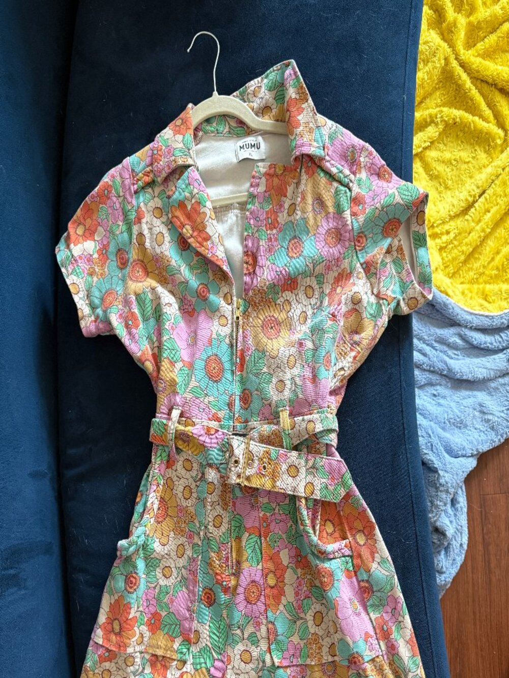 Show Me Your Mumu floral romper - size XL